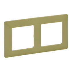 Legrand Rahmen 754082 VLIFE 2-FACH LIMONE