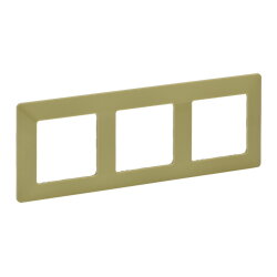 Legrand Rahmen 754083 VLIFE 3-FACH LIMONE