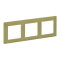 Legrand Rahmen 754083 VLIFE 3-FACH LIMONE
