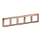 Legrand Rahmen 754165 VLIFE 5-FACH KUPFER