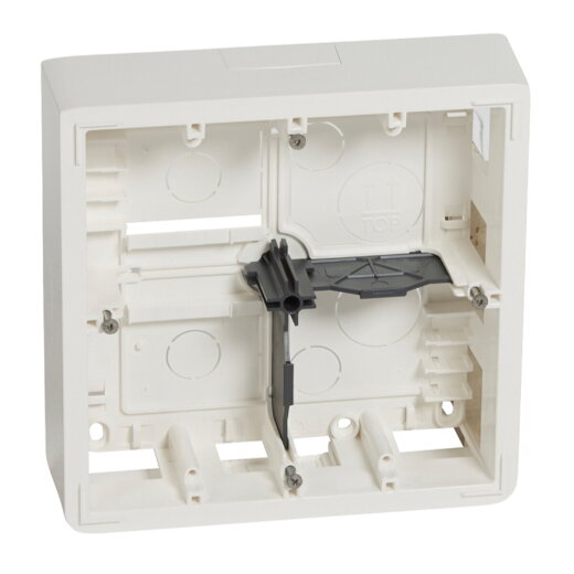 Legrand AP-Gehäuse 080274 MSC 2x5 o. 2x2x2mod ws