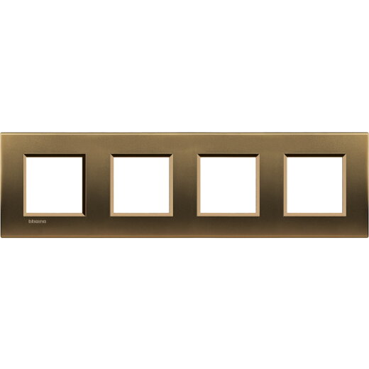 Bticino Rahmen LNA4802M4BZ BRONZE 4x2-mod
