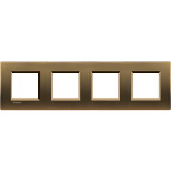 Bticino Rahmen LNA4802M4BZ BRONZE 4x2-mod