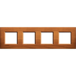 Bticino Rahmen LNA4802M4LCA KIRSCHE 4x2-mod