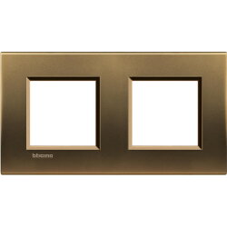 Bticino Rahmen LNA4802M2BZ BRONZE 2x2-mod