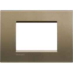 Bticino Rahmen LNA4803SQ SQUARE 3-modulig