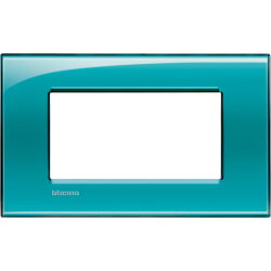 Bticino Rahmen LNA4804VD grün 4-modulig