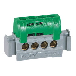 Legrand Klemmleiste 004830 LEXIC ERDUNGSKLEMMEN 1/4