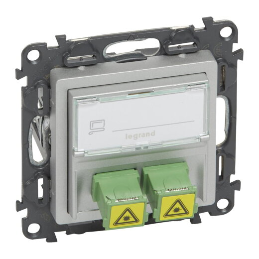 Legrand Steckdose 753330 VLIFE SC/APC AL