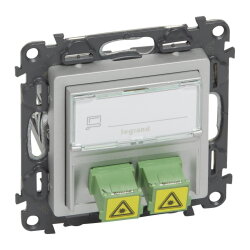 Legrand Steckdose 753330 VLIFE SC/APC AL