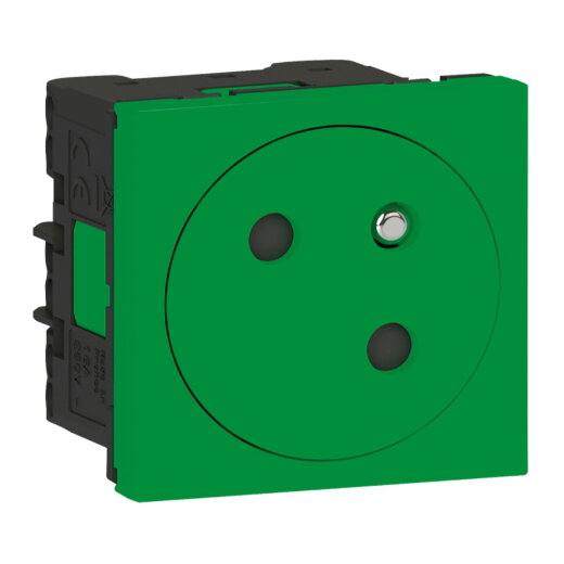 Legrand Steckdose 077160L Mosaic Link 45° F/B gr