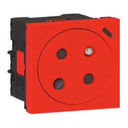 Legrand Steckdose 077171L Mosaic Link 45° F/B rt