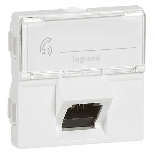 Legrand Einsatz 076507 Mosaic 2-f.RJ45 Kat6 ultraws