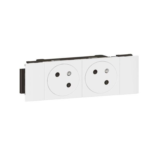 Legrand Steckdose 077102L MSC Link 2x F/B DLPClip ultraws