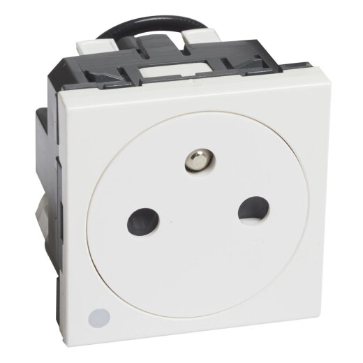 Legrand Steckdose Mosaic F/B antibakt beleuchtet AL