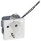 Legrand SCHUKO-Steckdose 077212 MSC bel. SL 2mod ws