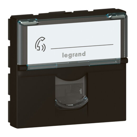 Legrand Einsatz Mosaic 1xRJ45 Kat.6A FTP 2-mod.sw