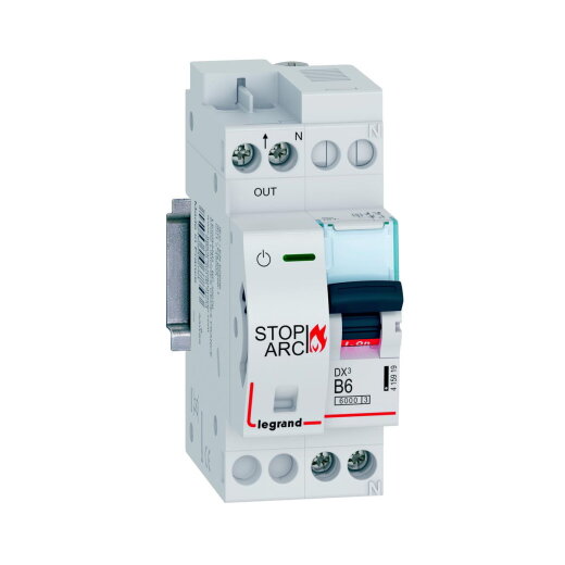 Legrand Schutzschalter 415919 B6 A 1P+NR 6kA