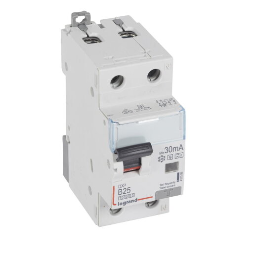 Legrand FI / LS-Kombination 411306 DX3 B25 1+N 10KA 30MA A-G