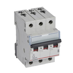 Legrand Leitungsschutzschalter, Automat TX3 C1A 3polig...