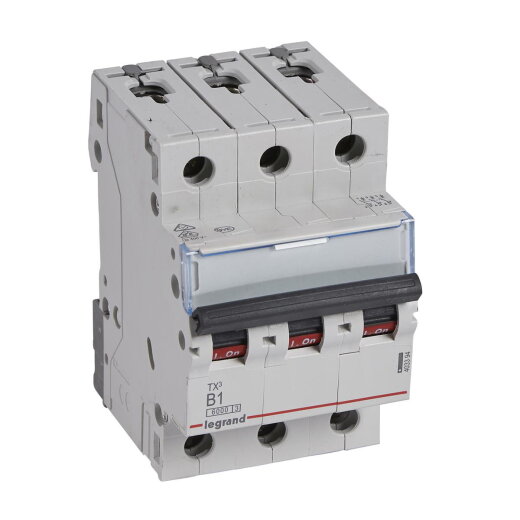 Legrand Leitungsschutzschalter, Automat 403394 TX3 B1A 3P 6KA 3M