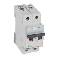Legrand Leitungsschutzschalter, Automat 404105 TX3 B1A 2P...
