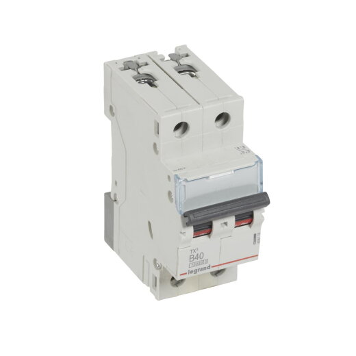 Legrand Leitungsschutzschalter, Automat 404116 TX3 B40A 2P 10KA 2M