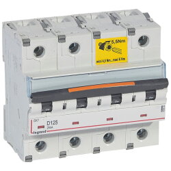 Legrand Leitungsschutzschalter, Automat 409855 DX3 D125A...