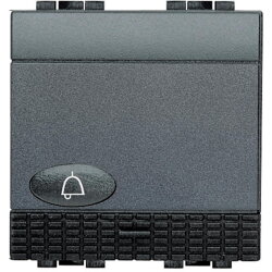 Bticino Taster L4042M2N  2m anthrazit