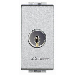 Bticino Schlüsselschalter NT4022 TECH Wechselsch. 1P...