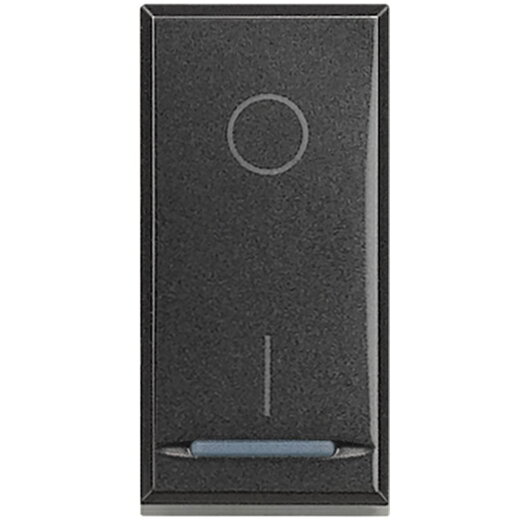 Bticino Ausschalter 2polig 20A anthrazit