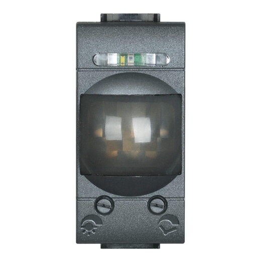 Bticino Bewegungsmelder, Wächter LivingLight 1-modulig Anthrazit