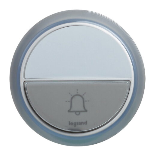 Legrand Klingeltaster Komfort ultraweiß