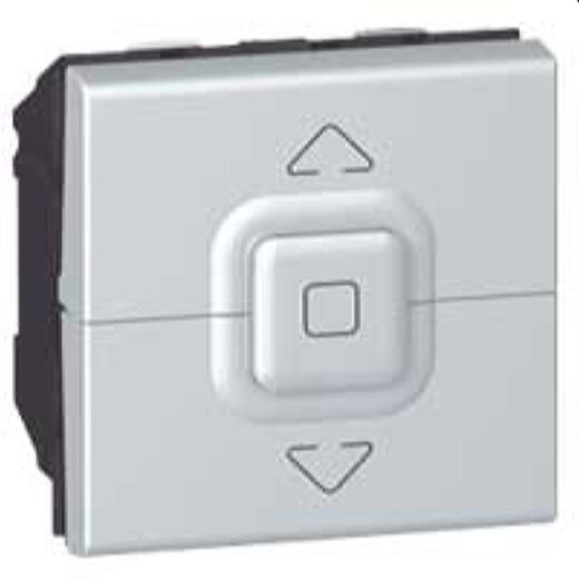 Legrand Jalousieschalter 079226 MSC 2mod alu