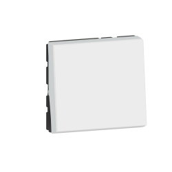 Legrand Taster Mosaic  6A 2-mod m.LED ultrws.