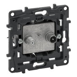 Legrand Einsatz 864055 Niloe Step Tv-Sat Durchgangsdose
