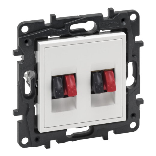 Legrand Lautsprecher 864149 Niloe Step 2fach ultraweiß