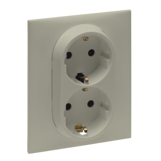 Legrand SCHUKO-Steckdose 864664 Niloe Step 1fach sand