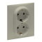 Legrand SCHUKO-Steckdose 864664 Niloe Step 1fach sand