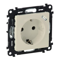 Legrand Steckdose 753235 Valena Life  USB-C mandelweiß
