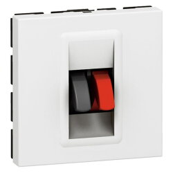 Legrand Anschlussdose Mosaic f. Lautsprechter 1-fach...