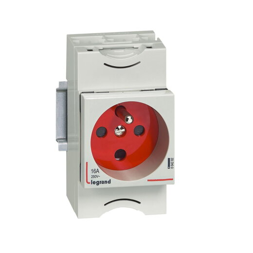 Legrand Schaltschranksteckdose 004282 LEXIC FRANZ.STAND.M.COD.