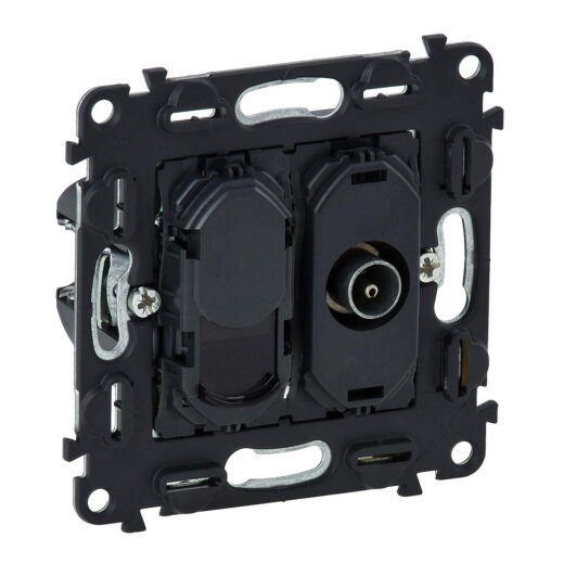 Legrand Einsatz 753055 TV+RJ45 KAT6 UTP