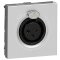 Legrand Anschlusseinheit 079255 MSC XLR-Buchse 3polig 2mod alu