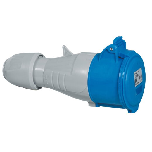 Legrand CEE-Kupplung 555106 5P 16A 230V BL IP44