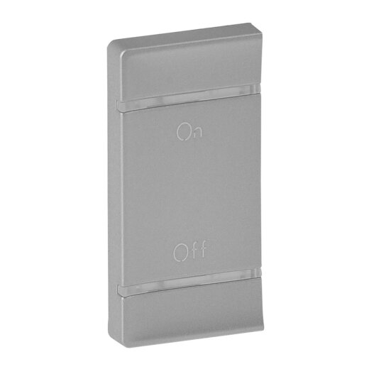 Legrand Wippe VLIFE 1modulig Li ON-OFF aluminium