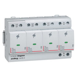 Legrand  412283 SPD T1 25KA 3P+N +FM 8M
