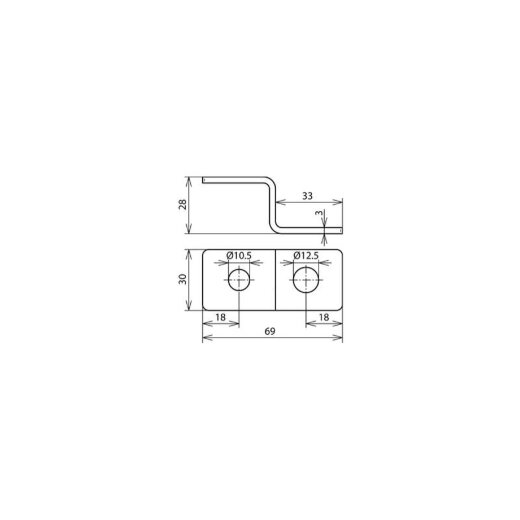 Dehn & Söhne Endstück 390499 Z-Form NIRO