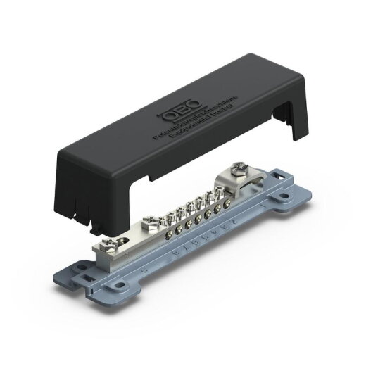 OBO Potentialausgleichsschiene 1809 AM für Außen 188mm schwarz