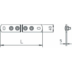 OBO Potentialausgleichsschiene 1802 6 CU BigBar 6...